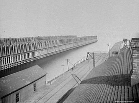 CNW Ore Dock at Escanaba